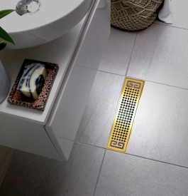 Ga thoát sàn dài hoa văn cổ điển FD-4805